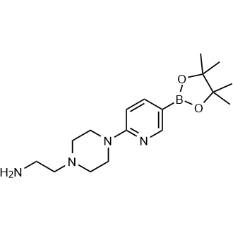 2-(4-(5-(4,4,5,5-Tetramethyl-1,3,2-dioxaborolan-2-yl)pyridin-2-yl)piperazin-1-yl)ethanamine|CS-0177070