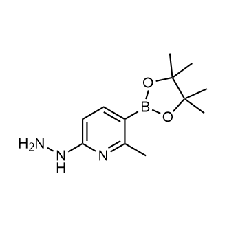 6-Hydrazinyl-2-methyl-3-(tetramethyl-1,3,2-dioxaborolan-2-yl)pyridine|CS-0177125