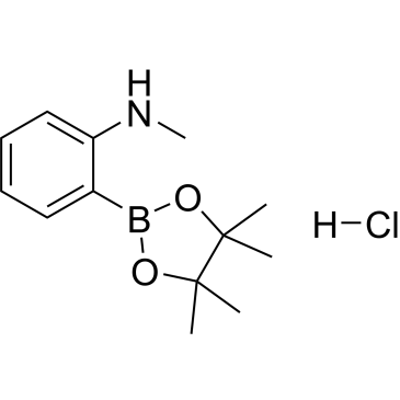 N-Methyl-2-(tetramethyl-1,3,2-dioxaborolan-2-yl)aniline hydrochloride|CS-0177132