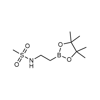 N-[2-(Tetramethyl-1,3,2-dioxaborolan-2-yl)ethyl]methanesulfonamide|CS-0177308