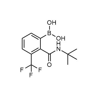 [2-(tert-Butylcarbamoyl)-3-(trifluoromethyl)phenyl]boronic acid|CS-0177312