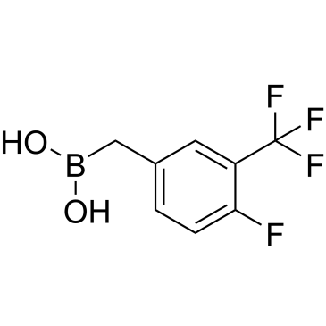 {[4-Fluoro-3-(trifluoromethyl)phenyl]methyl}boronic acid|CS-0177325