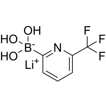 Lithium trihydroxy(6-(trifluoromethyl)pyridin-2-yl)borate|CS-0177329