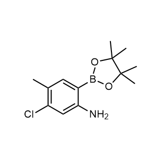 5-Chloro-4-methyl-2-(tetramethyl-1,3,2-dioxaborolan-2-yl)aniline|CS-0177457