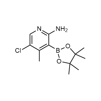 5-Chloro-4-methyl-3-(tetramethyl-1,3,2-dioxaborolan-2-yl)pyridin-2-amine|CS-0177476