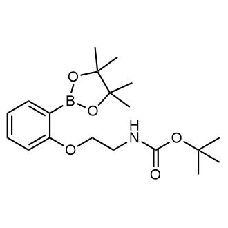 2-[2-(4,4,5,5-Tetramethyl-[1,3,2]dioxaborolan-2-yl)-phenoxy]-ethyl-carbamic acid tert-butyl ester|CS-0177725