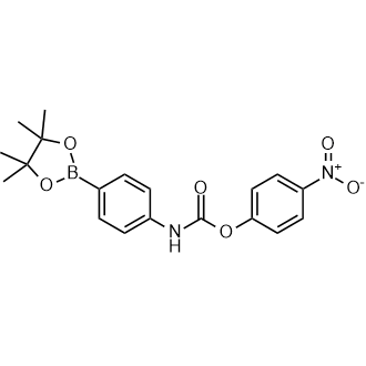 [4-(4,4,5,5-Tetramethyl-[1,3,2]dioxaborolan-2-yl)-phenyl]-carbamic acid 4-nitro-phenyl ester|CS-0177765