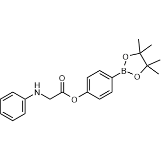 4-(Tetramethyl-1,3,2-dioxaborolan-2-yl)phenyl 2-(phenylamino)acetate|CS-0177766