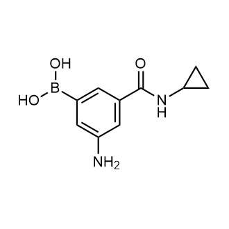 3-Amino-5-(cyclopropylcarbamoyl)phenylboronic acid|CS-0178046