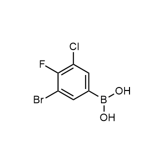 3-Bromo-5-chloro-4-fluorophenylboronic acid|CS-0178146