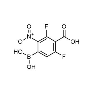 4-Carboxy-3,5-difluoro-2-nitrophenylboronic acid|CS-0178179