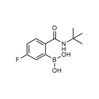 2-(t-Butylcarbamoyl)-5-fluorophenylboronic acid|CS-0178215