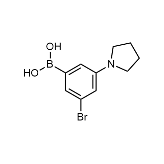 3-Bromo-5-pyrrolidinophenylboronic acid|CS-0178230