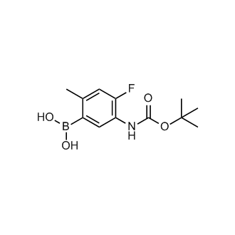 5-(N-Boc-Amino)-4-fluoro-2-methylphenylboronic acid|CS-0178244
