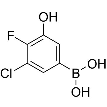 3-Chloro-4-fluoro-5-hydroxyphenylboronic acid|CS-0178251