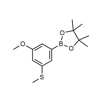 2-(3-Methoxy-5-(methylthio)phenyl)-4,4,5,5-tetramethyl-1,3,2-dioxaborolane|CS-0178332