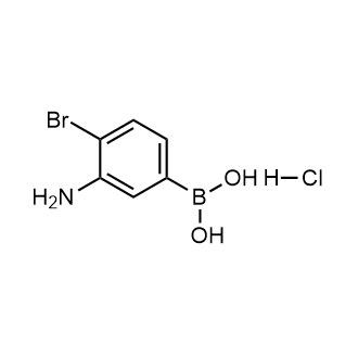(3-amino-4-bromophenyl)boronic acid hydrochloride|CS-0178348