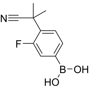 4-(1-Cyano-1-methylethyl)-3-fluorophenylboronic acid|CS-0178359