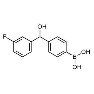 4-[(3-Fluorophenyl)(hydroxy)methyl]phenylboronic acid|CS-0178368