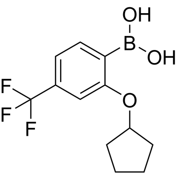 2-Cyclopentyloxy-4-(trifluoromethyl)phenylboronic acid|CS-0178391