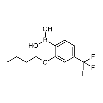 2-Butoxy-4-(trifluoromethyl)phenylboronic acid|CS-0178395