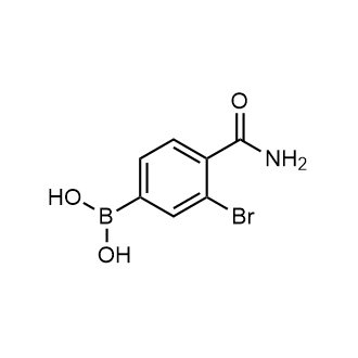 3-Bromo-4-carbamoylphenylboronic acid|CS-0178396