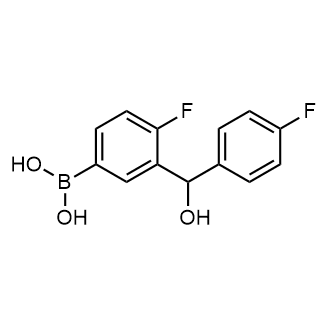 4-Fluoro-3-[(4-fluorophenyl)(hydroxy)methyl]phenylboronic acid|CS-0178490