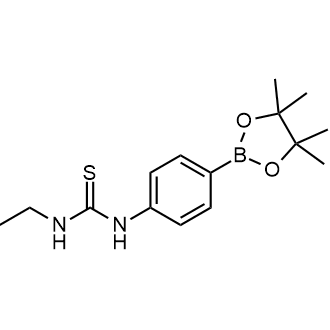 1-Ethyl-3-(4-(4,4,5,5-tetramethyl-1,3,2-dioxaborolan-2-yl)phenyl)thiourea|CS-0178535