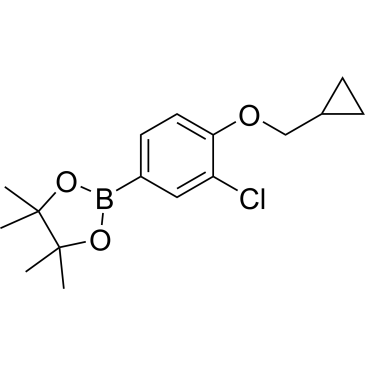 2-(3-Chloro-4-(cyclopropylmethoxy)phenyl)-4,4,5,5-tetramethyl-1,3,2-dioxaborolane|CS-0178608