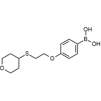 (4-[2-(Oxan-4-ylsulfanyl)ethoxy]phenyl)boranediol|CS-0178629