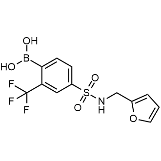 4-(N-(Furan-2-ylmethyl)sulfamoyl)-2-trifluoromethylphenylboronic acid|CS-0178646