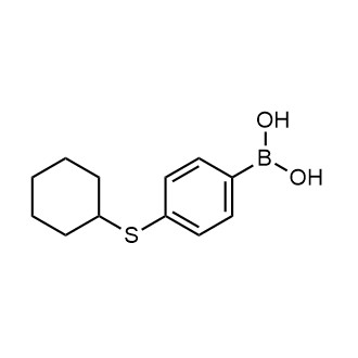 4-(Cyclohexylsulfanyl)phenylboronic acid|CS-0178655
