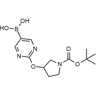 2-(1-Boc-Pyrrolidin-3-yloxy)pyrimidine-5-boronic acid|CS-0178893