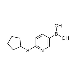 2-(Cyclopentylthio)pyridine-5-boronic acid|CS-0178899