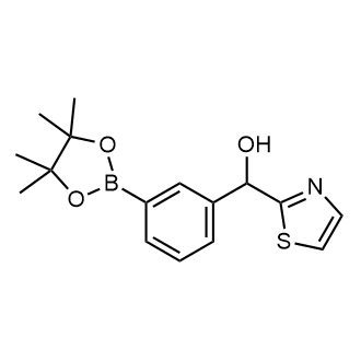 3-(4,4,5,5-Tetramethyl-[1,3,2]dioxaborolan-2-yl)-phenyl-thiazol-2-yl-methanol|CS-0178933