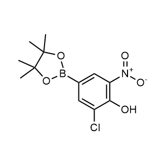2-Chloro-6-nitro-4-(tetramethyl-1,3,2-dioxaborolan-2-yl)phenol|CS-0178937