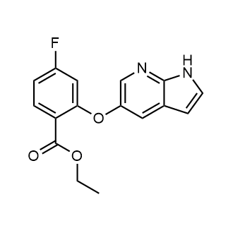 Ethyl 2-((1H-pyrrolo[2,3-b]pyridin-5-yl)oxy)-4-fluorobenzoate|CS-0179538
