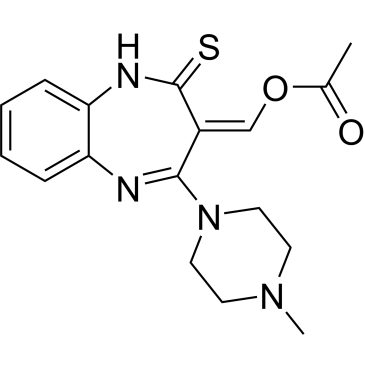 (Z)-(4-(4-Methylpiperazin-1-yl)-2-thioxo-1H-benzo[b][1,4]diazepin-3(2H)-ylidene)methyl acetate Olanzapine Impurity|CS-0179553
