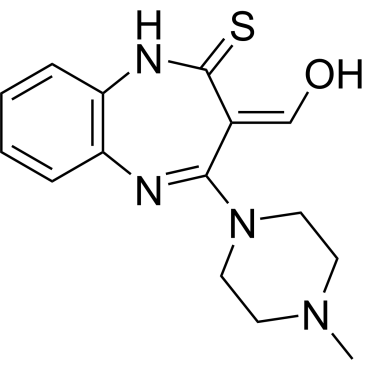 (Z)-3-(Hydroxymethylene)-4-(4-methylpiperazin-1-yl)-1H-benzo[b][1,4]diazepine-2(3H)-thione Olanzapine Impurity|CS-0179554