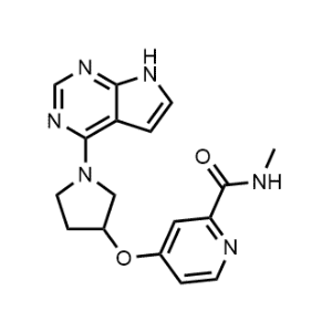 4-((1-(7H-Pyrrolo[2,3-d]pyrimidin-4-yl)pyrrolidin-3-yl)oxy)-N-methylpicolinamide|CS-0179825