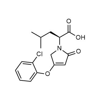 2-(4-(2-Chlorophenoxy)-2-oxo-2,5-dihydro-1H-pyrrol-1-yl)-4-methylpentanoic acid|CS-0180875