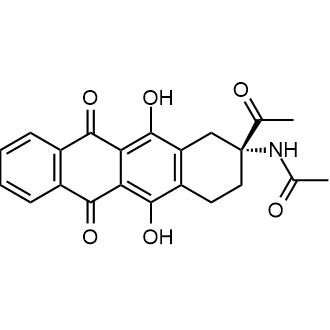 (R)-N-(2-Acetyl-5,12-dihydroxy-6,11-dioxo-1,2,3,4,6,11-hexahydrotetracen-2-yl)acetamide|CS-0180885