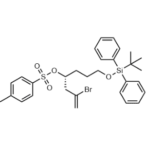 (R)-2-Bromo-7-((tert-butyldiphenylsilyl)oxy)hept-1-en-4-yl 4-methylbenzenesulfonate|CS-0181028