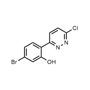 5-Bromo-2-(6-chloropyridazin-3-yl)phenol|CS-0181093