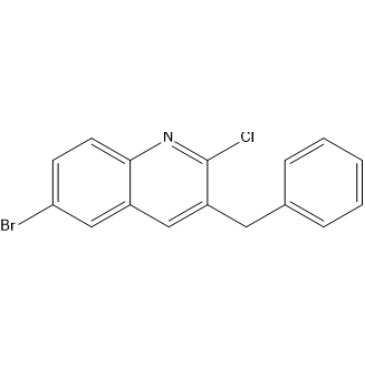 3-Benzyl-6-bromo-2-chloroquinoline Bedaquiline Impurity|CS-0181184