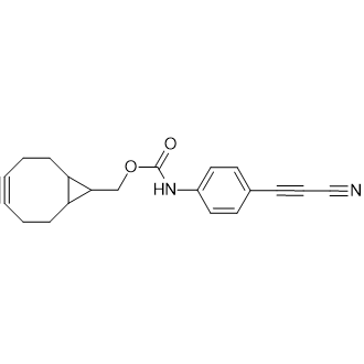 Bicyclo[6.1.0]non-4-yn-9-ylmethyl (4-(cyanoethynyl)phenyl)carbamate|CS-0181303