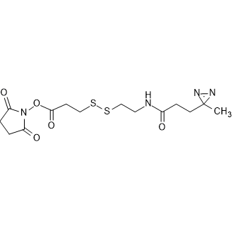SDAD(NHS-SS-Diazirine) (succinimidyl 2-[(4,4'-azipentanamido)ethyl]-1,3'-dithiopropionate)|CS-0181335