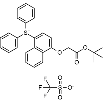 (tert-Butoxycarbonylmethoxynaphthyl)-diphenylsulfonium triflate|CS-0181757