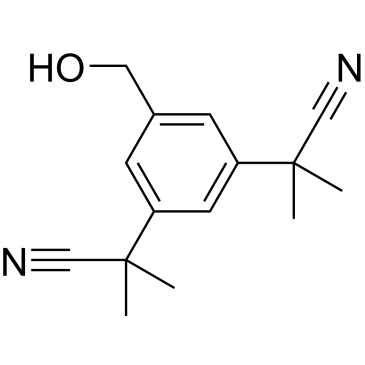 2,2'-(5-(Hydroxymethyl)-1,3-phenylene)bis(2-methylpropanenitrile) Anastrozole Impurity|CS-0181857