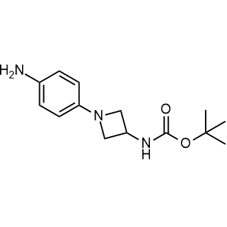 tert-Butyl N-[1-(4-aminophenyl)azetidin-3-yl]carbamate|CS-0183512